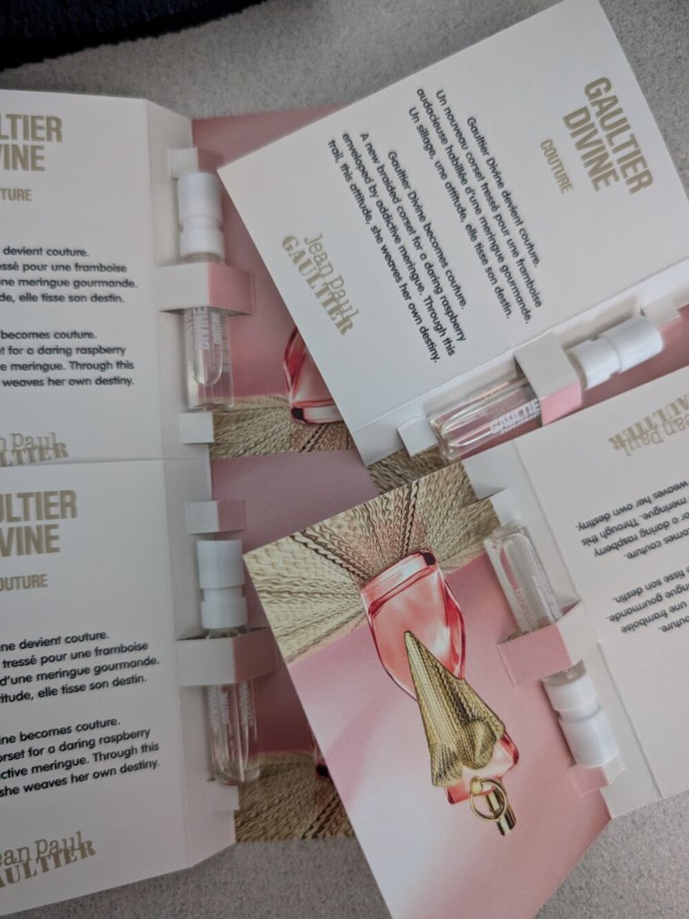 Jean Paul divine couture new travel size set